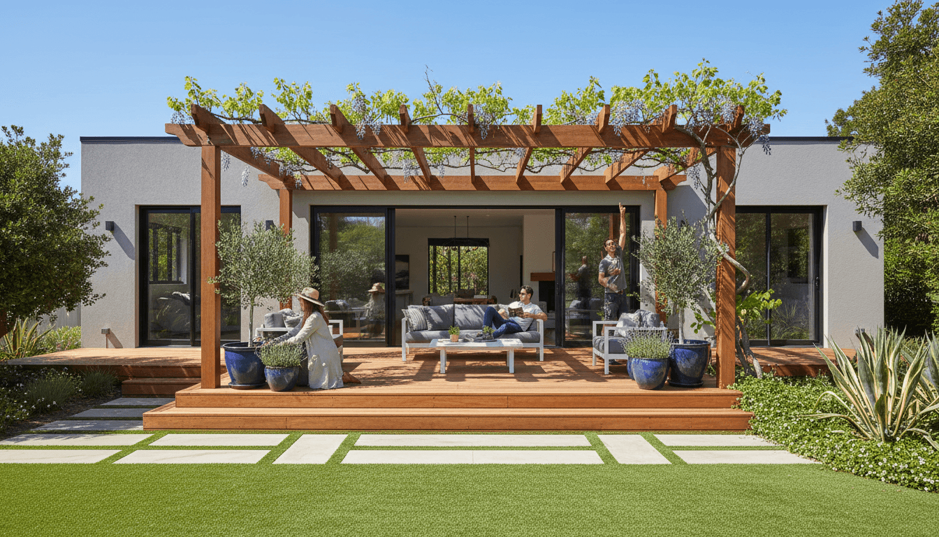 PHENG Construction Group deck installation project in Ottawa