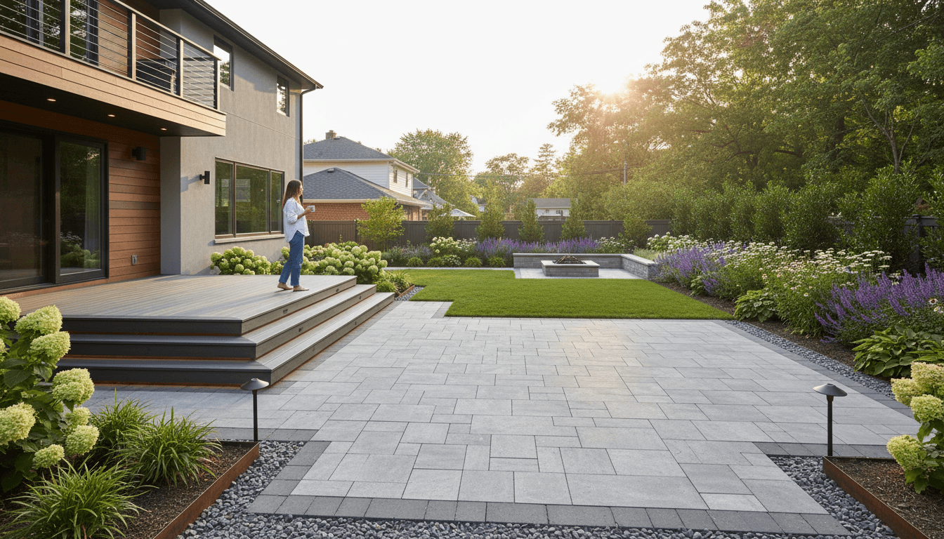 Complete outdoor space renovation